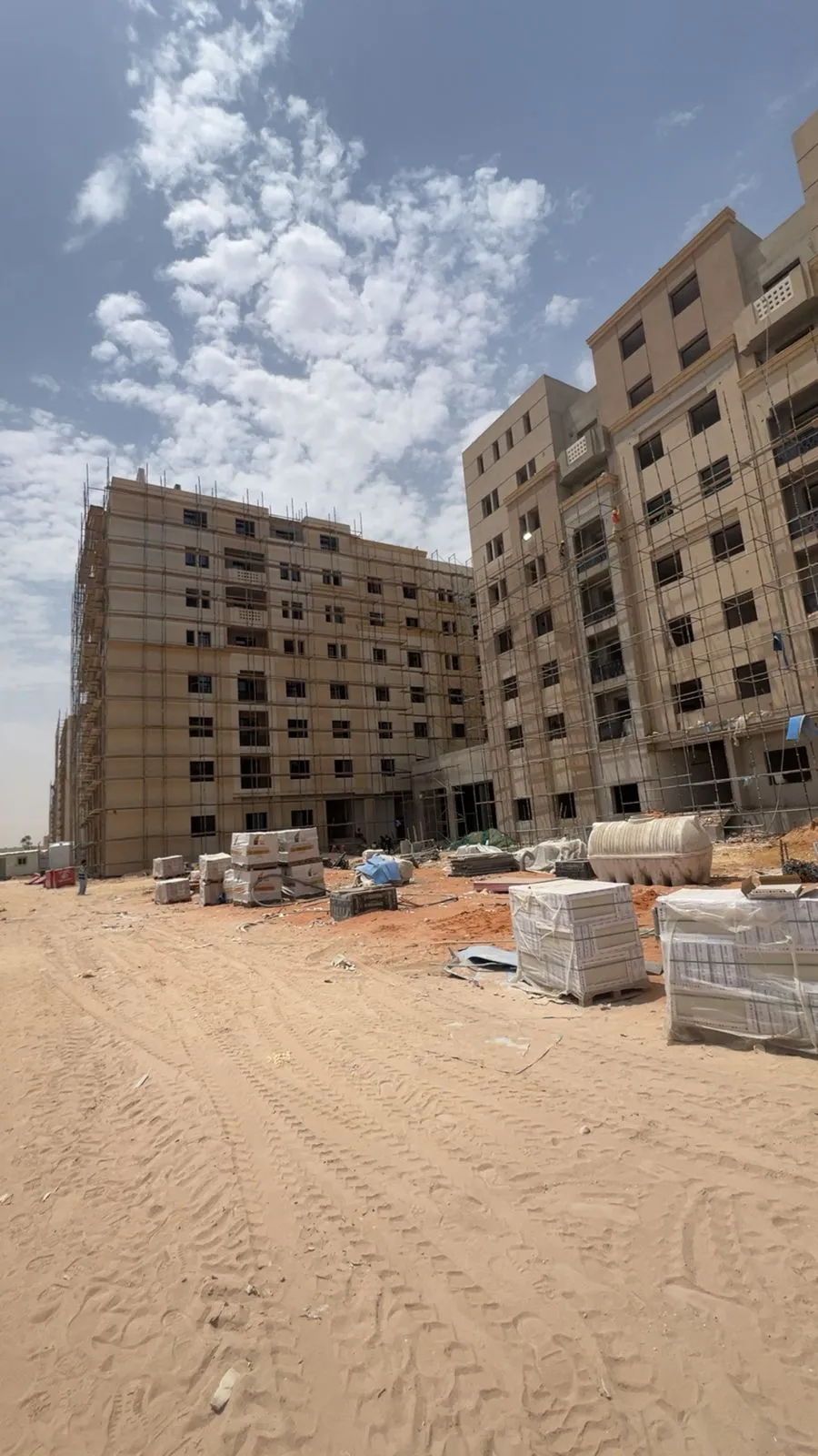 مشروع تشطيب شقة — مرحلة اللياسة والتسوية